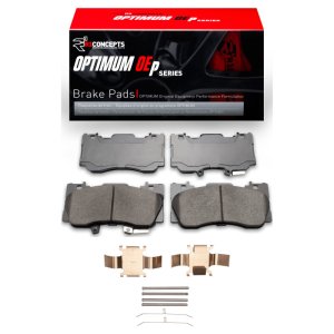 Ford Mustang Brake Pads - Front - R1 Concepts - Optimum OE - `15-`23
